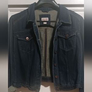 Mossimo Supply Co. Dark Blue Denim Jacket